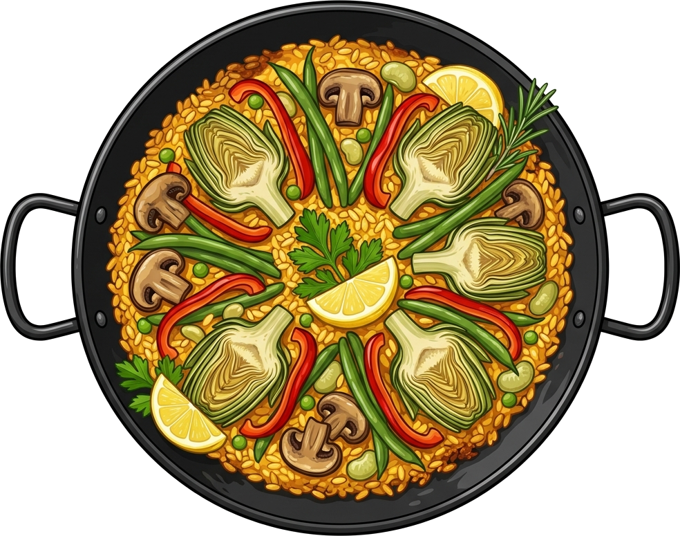 Vegetarian Paella