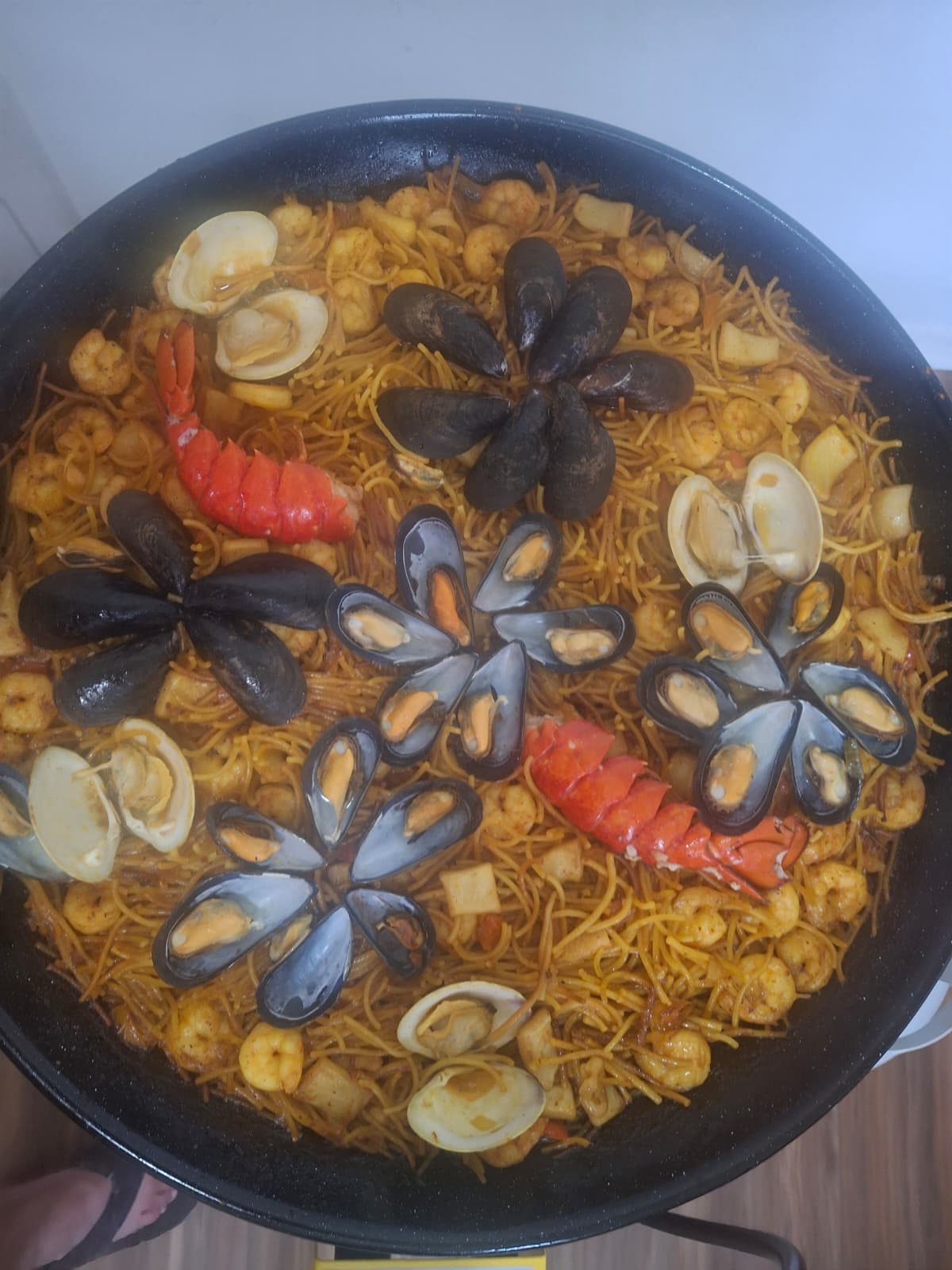 Fideuà Order on Emerald Coast
