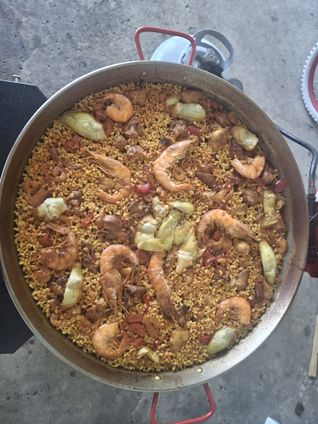 Mixed Paella Menu for 15 People
